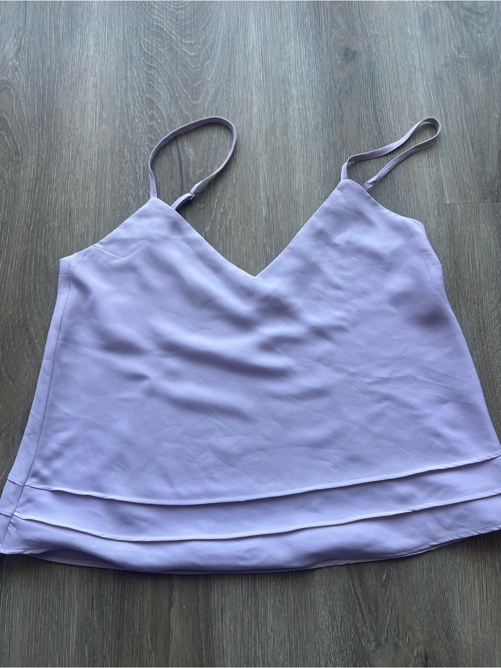 Aritzia Lavender V-Neck camisole